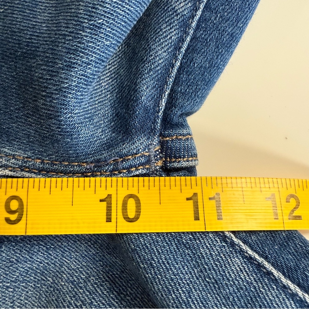 NWT MOTHER The Insider Crop Step Fray Work Hard Play Hard Size 26 - Picture 12 of 14